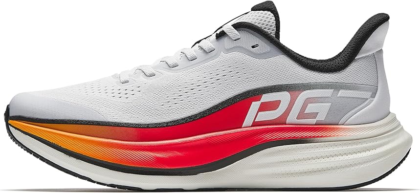 ANTA Mens PG7 3.0 Cushioning Running Shoes Enhanced Lateral Support Athletic Sneakers Lightweight and Breathable Shoes for Gym Walking and Standing