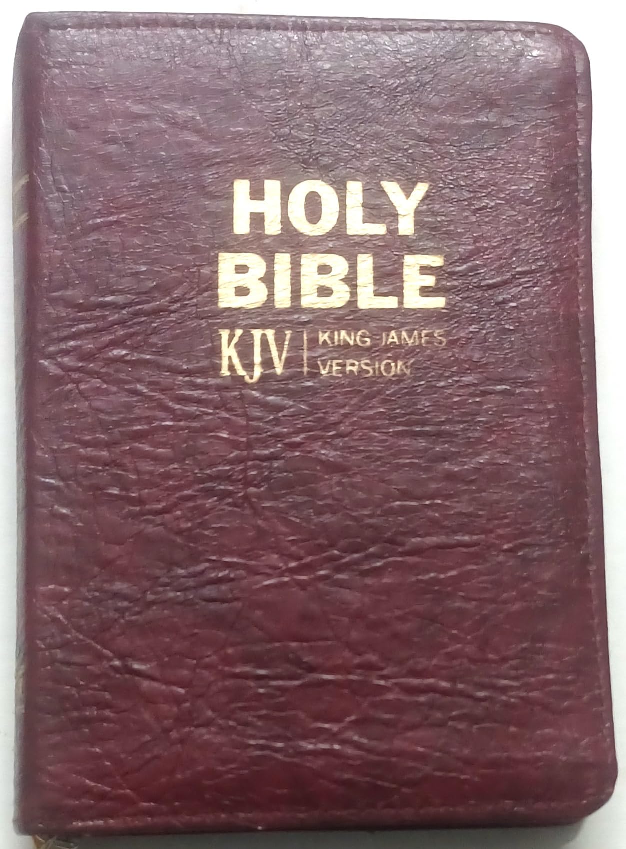 Holy Bible English-KJV SMALL SIZE -RED LETTER VERSION-BSI