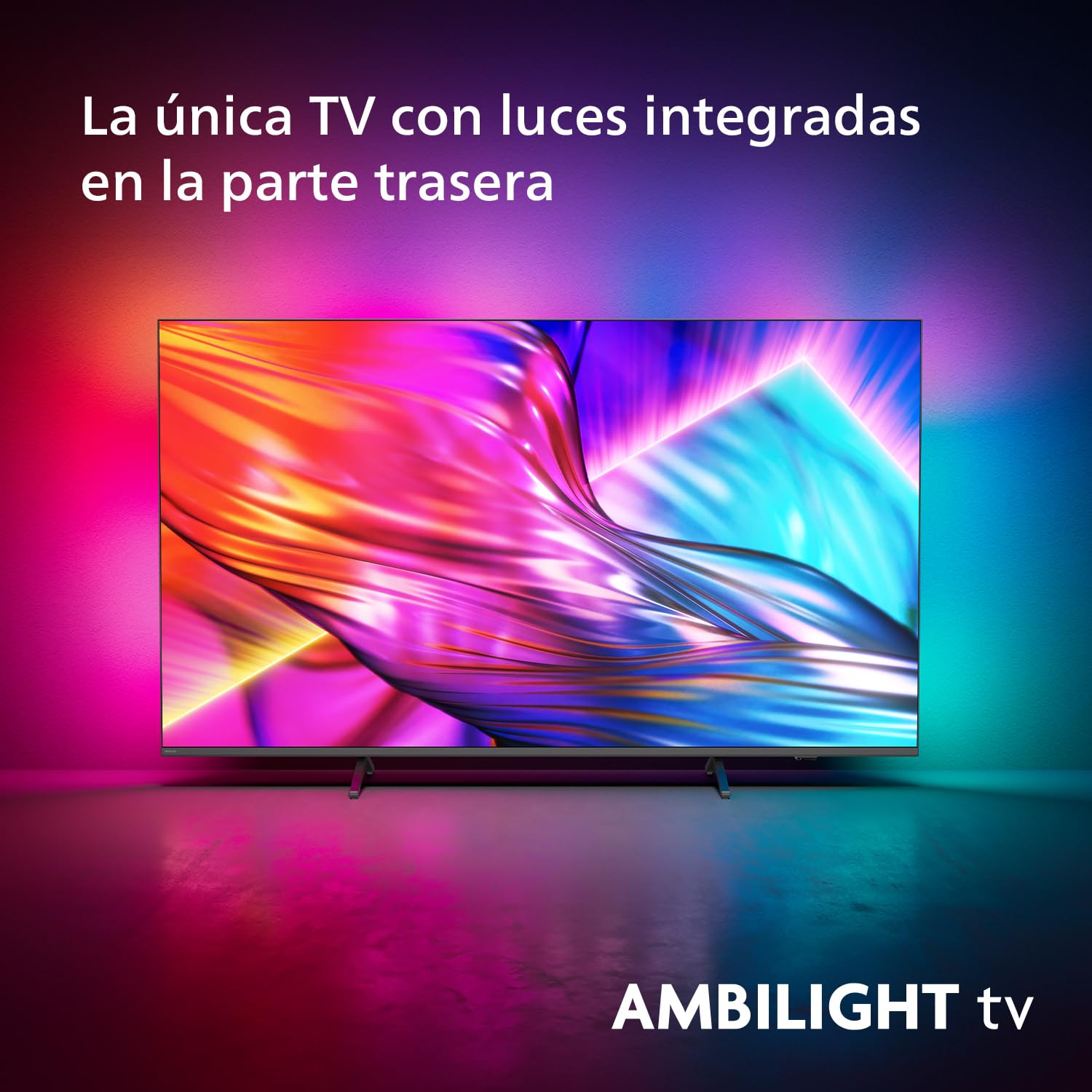 Philips Ambilight 75PUS8919 Smart TV 4K LED - Pantalla de 75 pulgadas con plataforma Titan OS Pixel Precise Ultra HD y sonido Dolby Atmos, funciona con Alexa y con el asistente Google - Gris Antracita