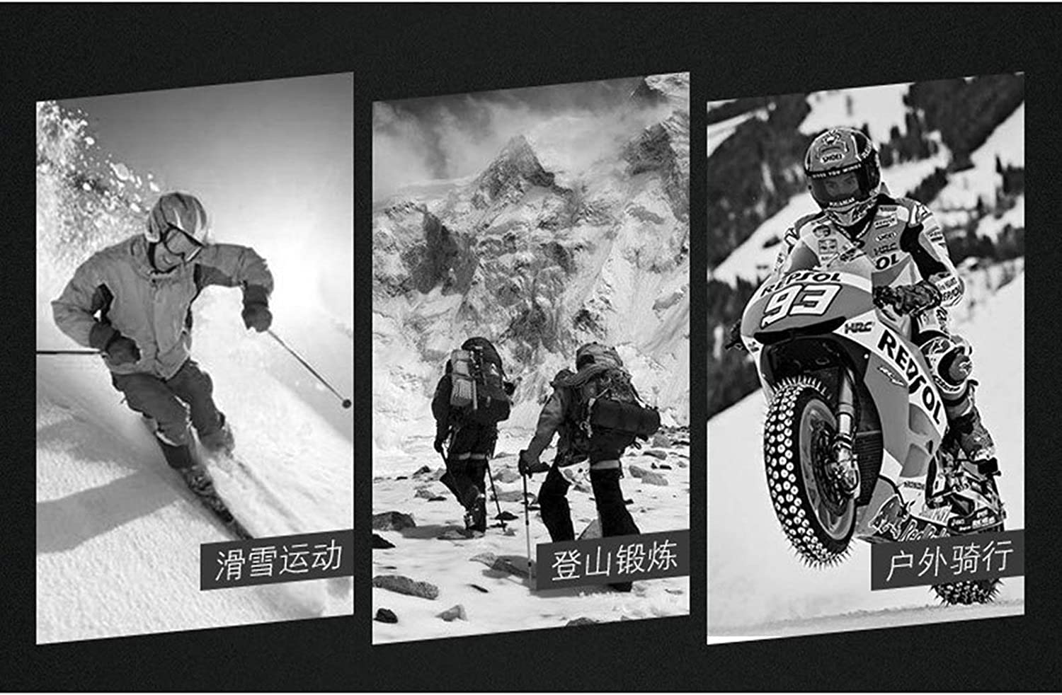Guantes, Guantes de invierno, Guantes de ciclismo cálidos de invierno, Guantes de pesca de dedo completo, Guantes de hombre de pesca de pantalla táctil cálidos de invierno, Guantes antideslizantes a p