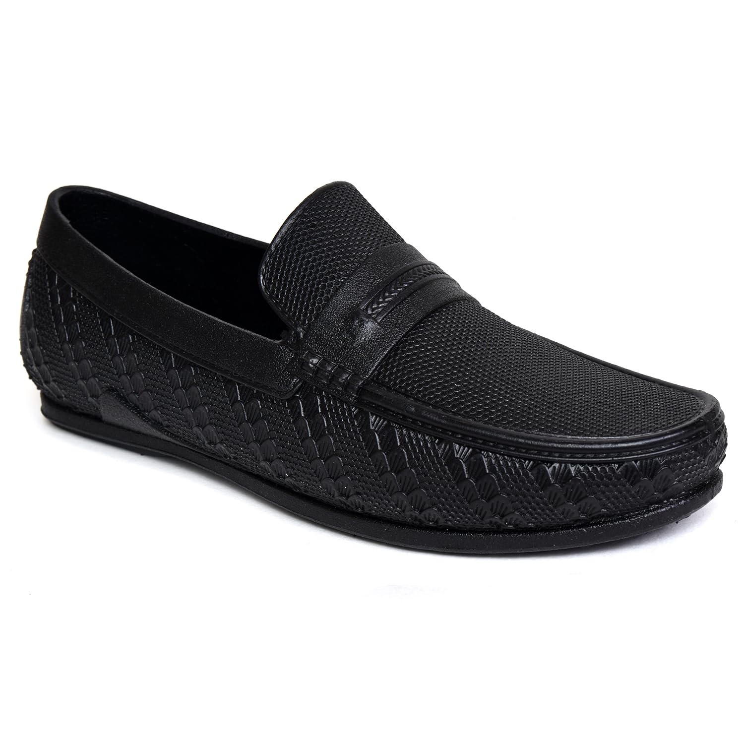Men's Waterproof Loafers for Men | Formal & Casual Office Shoes | Lightweight Comfortable Walking Footwear | Anti-Skid Travel Daily Wear Rainwear Shoes | Flexible Monsoon Loafers for Men-image-42
