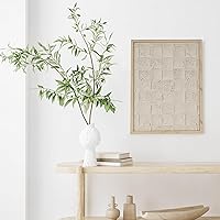 Vista 8 de NAHARO Decoración moderna de pared de madera de 16 x 12 pulgadas, encanto rústico hecho a mano de madera natural para tu hogar, perfecto para sala