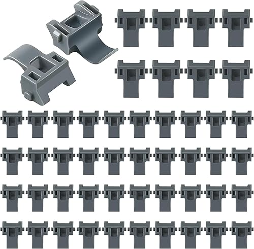 Miniatura 7 de Dreyoo Clips restrictores de gabinete, clips de restricción de ángulo de 86 grados, compatibles con Blum 38C315B3, restricciones de nailon para