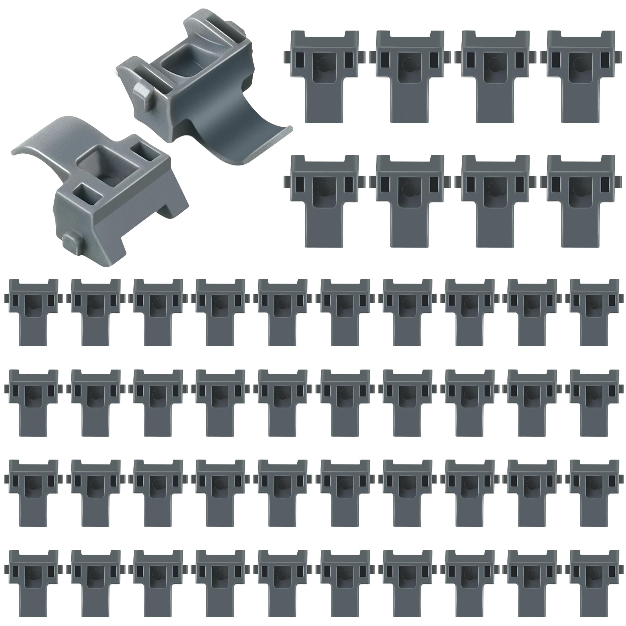 Hinge Restrictor Clips - Prevent Cabinet Doors from Swinging -1