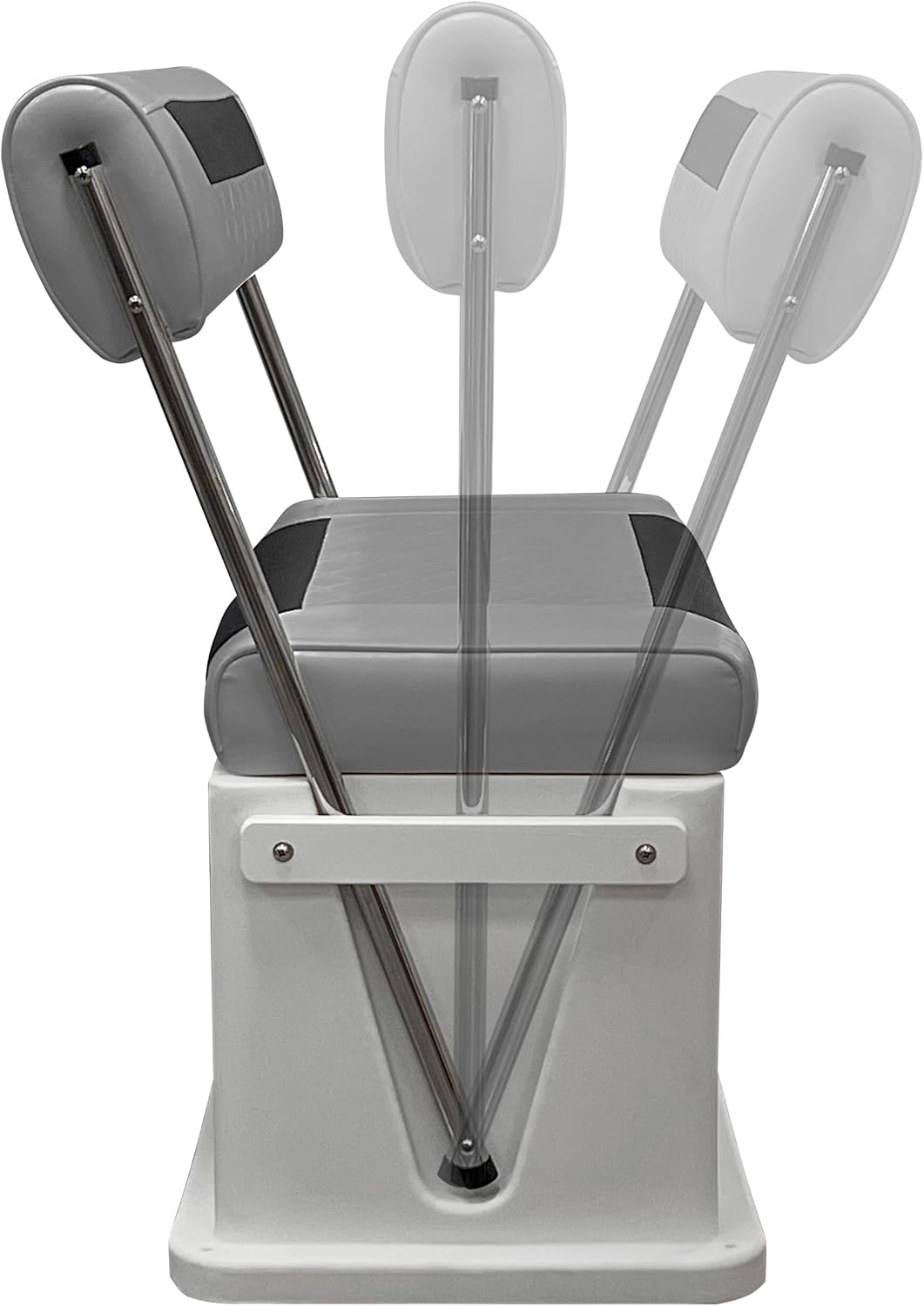 Wise 8WD437-1905 Premium Swingback Cooler/Storage Seat, 62 Quart, Marble/Reef Stone