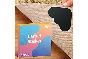 Rug Grippers 12 Pack: Secure Your Rugs without Slipping or Sliding