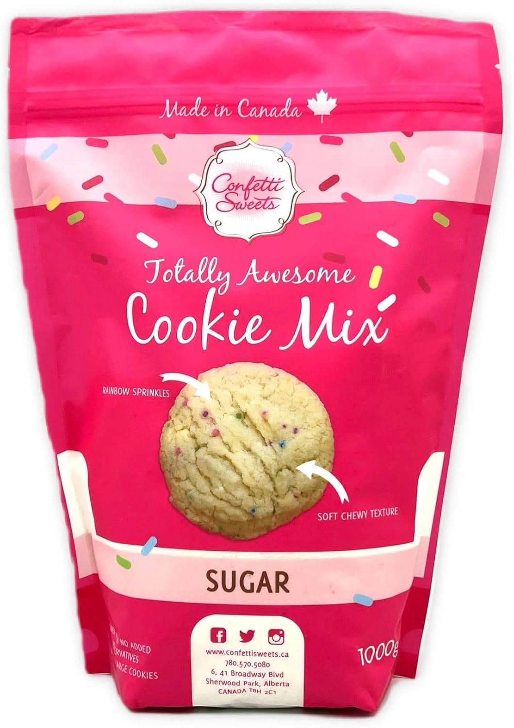 Amazon Confetti Sweets シュガー クッキーミックス1kg コストコ Costco 小麦粉 クッキー粉 カナダ
