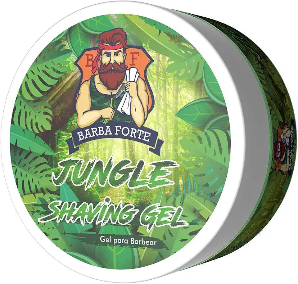 Gel de Barbear Shaving Gel Barba Forte 170gr