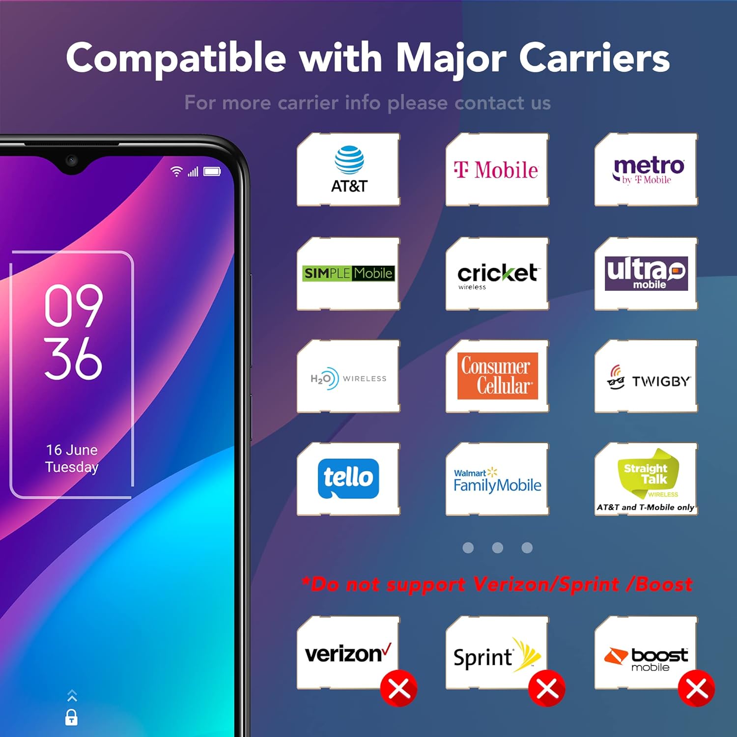 TCL 30 SE 6.52" 6165S Factory Unlocked 128GB 50MP 5000mAh Smartphone