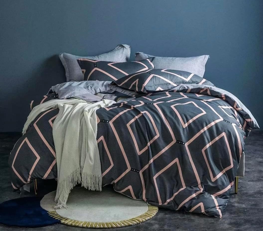 Olive Bedsheet Single size 4pcs One Set High Cotton Quality Bedding Set Duvet Cover