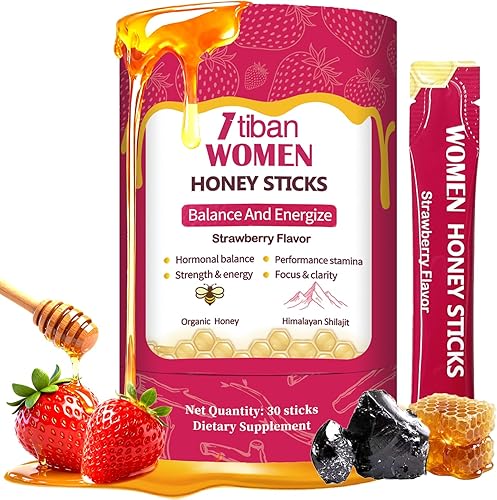 Palitos de miel Shilajit  75% + ácido fúlvico, 85+ oligominerales  Energía natural e inmunidad  Fácil de usar una sola fresa 30 paquetes