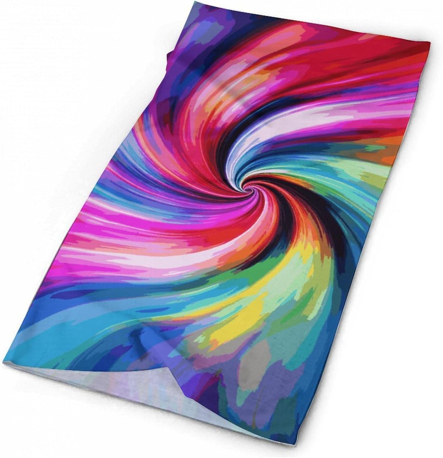 Colorful Tie Dye Cooling Bandana, UV Protection Neck Gaiter