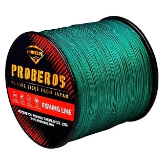 PROBEROS Braided Fishing Line, 300 Meters, 0.5mm, 110 lbs, Saltwater