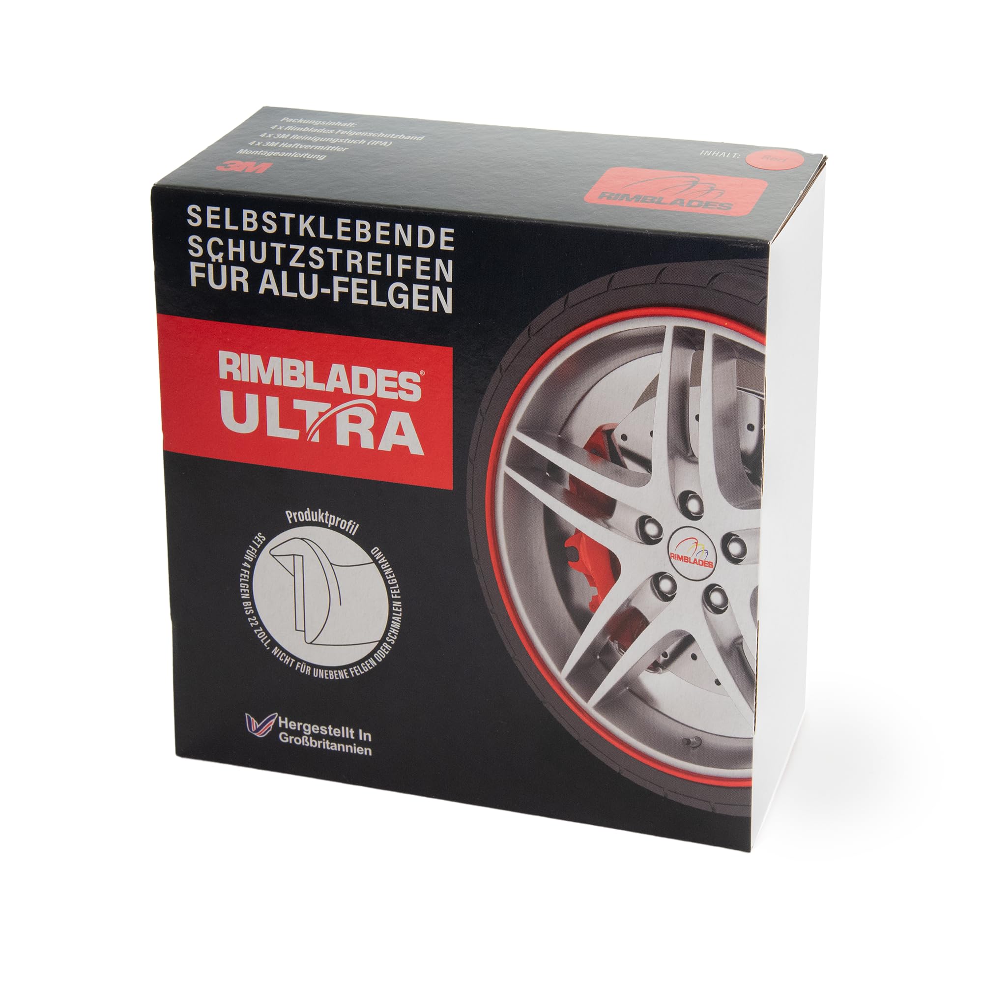 Rimblades Felgenschutz für Leichtmetallfelgen, Anfahrschutz, Reifenschutz, Auto Tuning