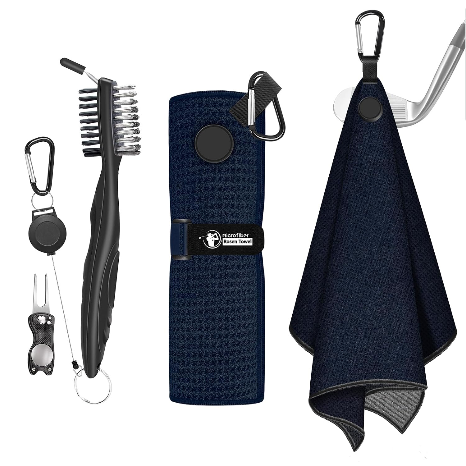 Lousrnman Magnetic Golf Towel Kit