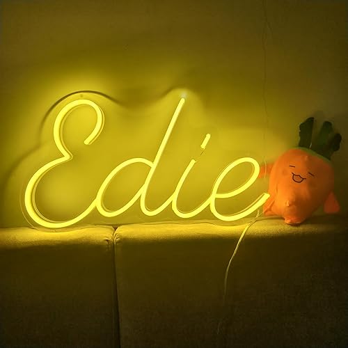 Miniatura 8 de Letreros de neón personalizables para bodas, letreros de nombre para dormitorios de niñas, decoración de pared, cumpleaños y regalos  Personaliza tu