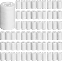 Vista 11 de Treela Paquete de 64 vendajes cohesivos autoadhesivos de 2 pulgadas x 5 yardas, cinta atlética elástica transpirable, rollos de vendaje