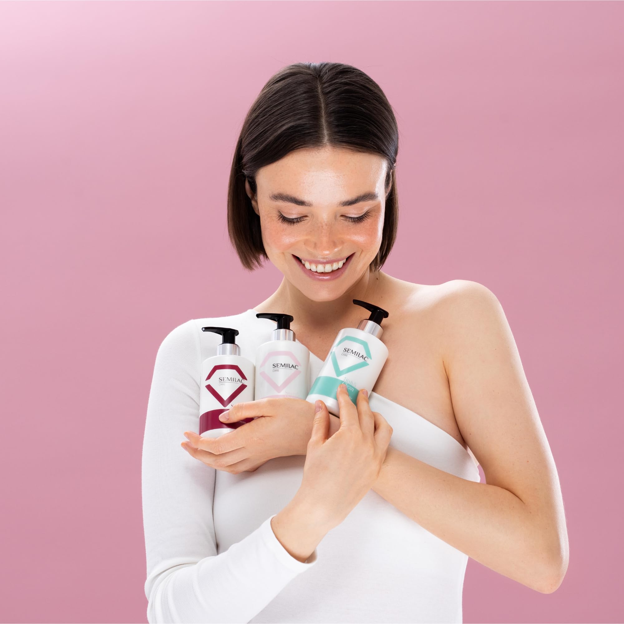 Semilac Fresh & Clean Hand Cream with Shea Butter 75ml, Nourishing and Moisturising Cream for Daily Self Care - Image 4