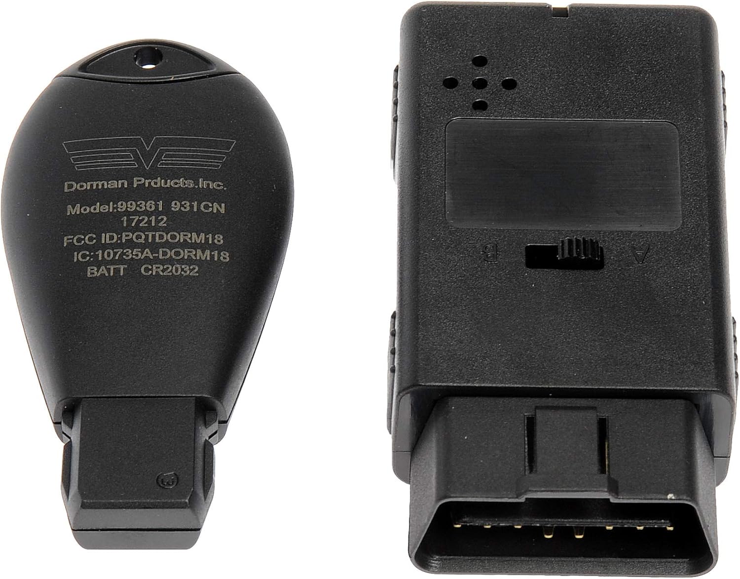 Dorman 99361 Keyless Entry Remote 4 Button Compatible with Select Chrysler/Dodge/Ram Models (OE FIX)