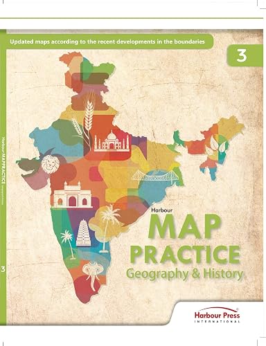 Atlas Geo &amp; His Class 3 | Harbour | Map | 2020 [Paperback] Pc Goel