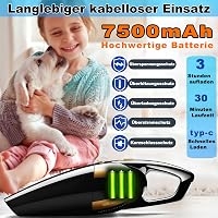 SRAYG Kézi Porszívó 16000Pa Szívóerő, 120W Akkumulátoros Vezeték Nélküli Mini Porszívó Száraz Nedves Takarításhoz Otthon Autó 4