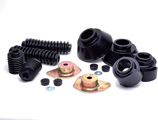 Daystar, Dodge and Jeep 2" Lift Kit, fits 2007 to 2012 2/4WD Dodge Nitro and 2008 to 2013 Jeep KK Liberty, all transmissions, all cabs KC09106BK, Made in America , Black