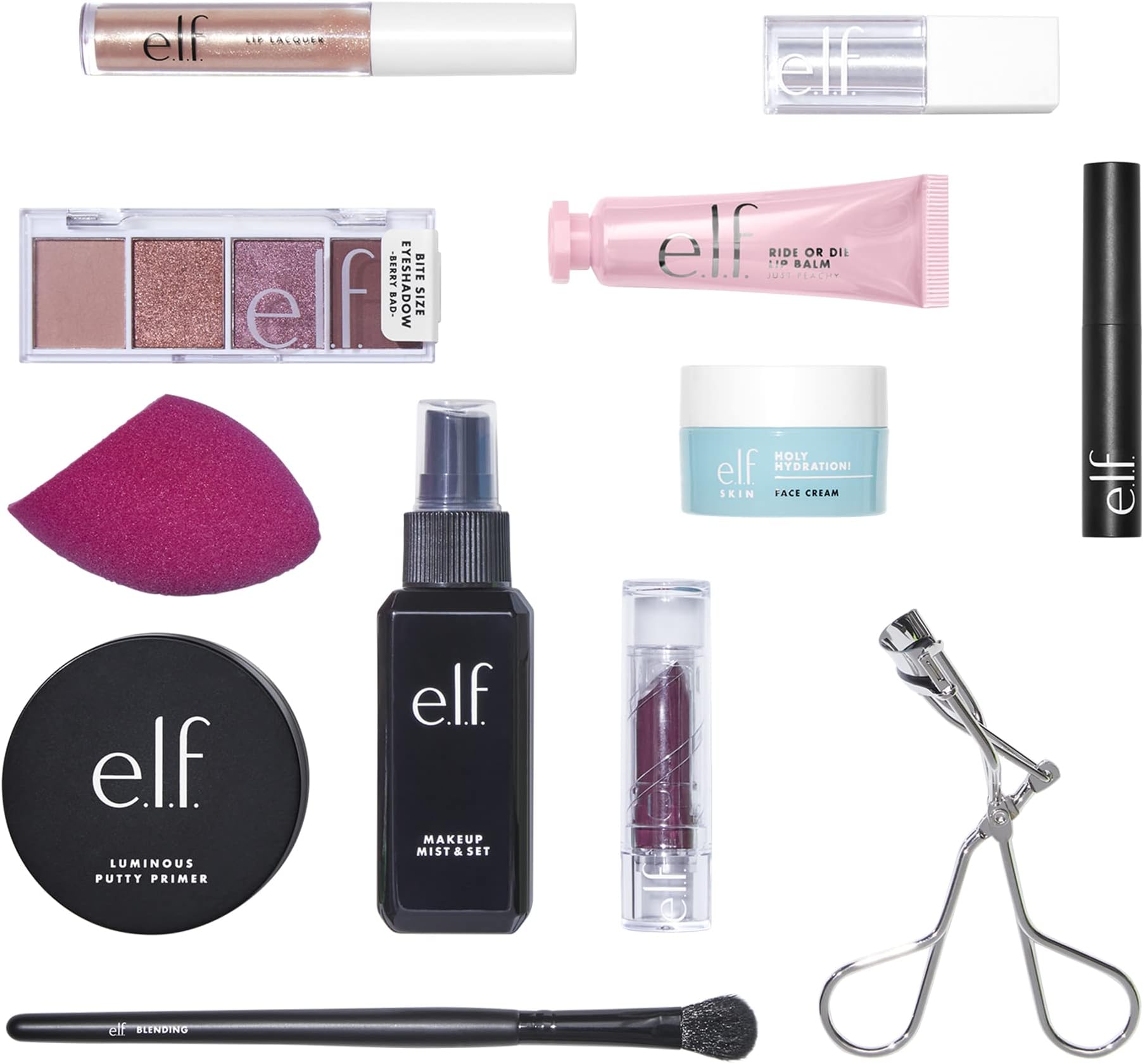 e.l.f. Cosmetics Snow One Loves You More 12 Day Advent Calendar, 12 Skin Care & Makeup Products For Creating A Flawless Look, Vegan & Cruelty-Free