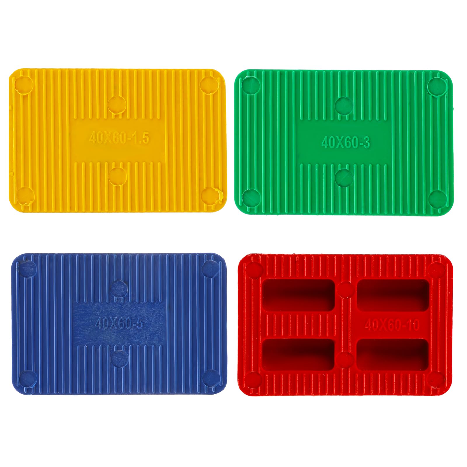 Aruicheng Plastic Packers Window Shims Spacers Plastic Packers And Shims Glazing Wedges 10Mm 5Mm Spacer Shims For Levelling Window Wedges Shim For Window Door Frame Installations Fixing Spacing