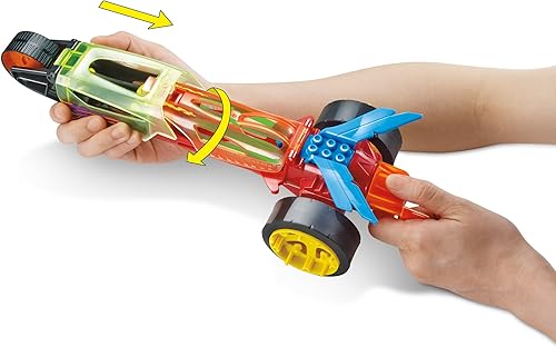 Miniatura 4 de Hot Wheels Speed Winders Torque Twister Vehículo, Rojo