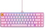 Glorious Gaming Keyboard - GMMK 2 Hot Swappable TKL Mechanical Keyboard, Wired, Custom Keyboard - Custom Mechanical Keyboard - Premium Barebones - Compact 65% Keyboard (Pink RGB Keyboard)