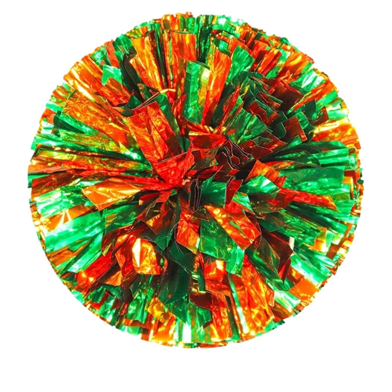 ZWCSHUU Cheerleader Pom Poms Colorful Cheerleading Pom Poms Finger Cheer Balls Dance Accessories(Color15)