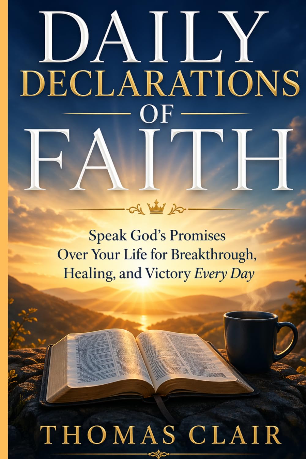 Daily Declarations of Faith: Speak God's Promises Over Your Life for Breakthrough, Healing, and Victory Every Day