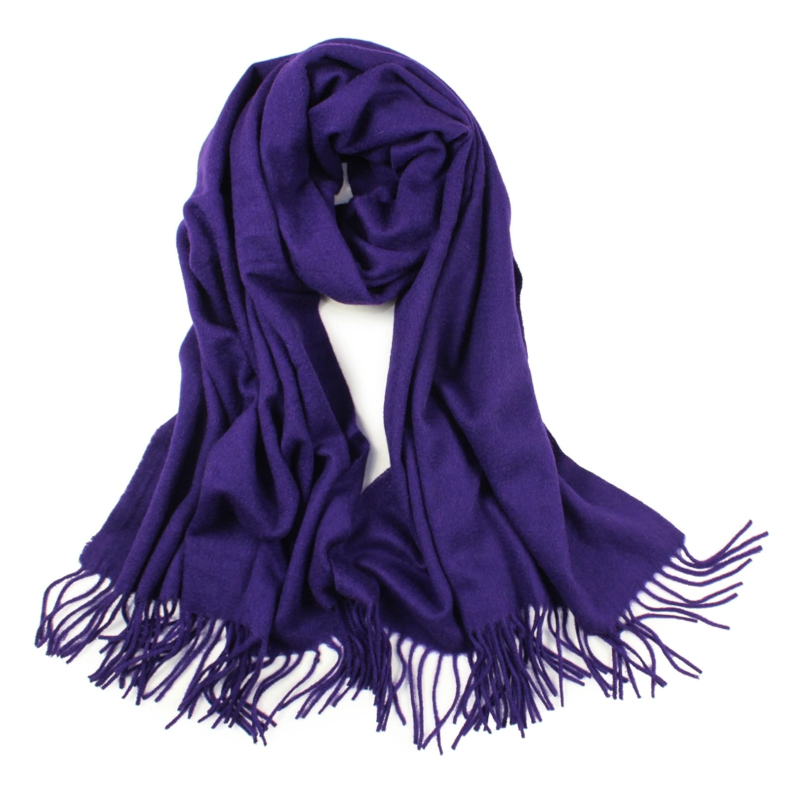 Sciarpa Uomo Cashmere, Sciarpa Uomo xl Rosso Nappine a Striscia Lunga Sciarpe Uomo Regalo