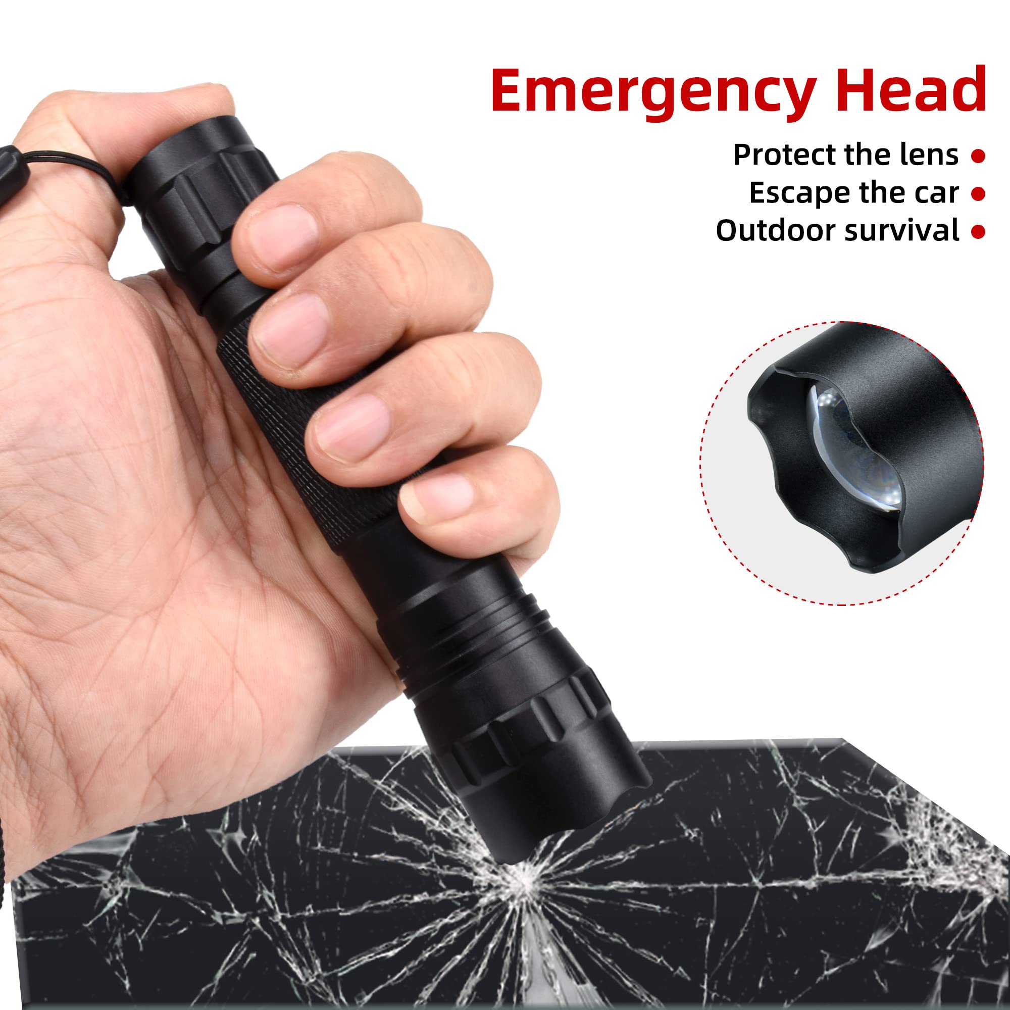 DARKBEAM Linterna de Infrarroja 850nm, IR Iluminación de Trabajo | para Dispositivo de Visión Nocturna - Luz Infrarrojos Invisible LED Recargable Largo Alcance Potente con Zoom para Caza