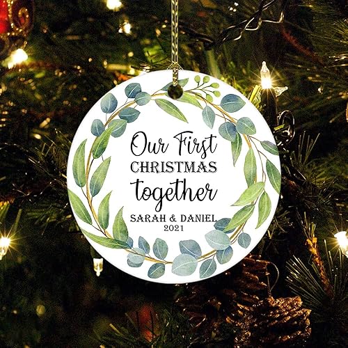 Vista 73 de Adorno de Navidad personalizado para inauguración de la casa, regalo para propietario de una casa nueva, nuevas aventuras, nuevos recuerdos, adorno