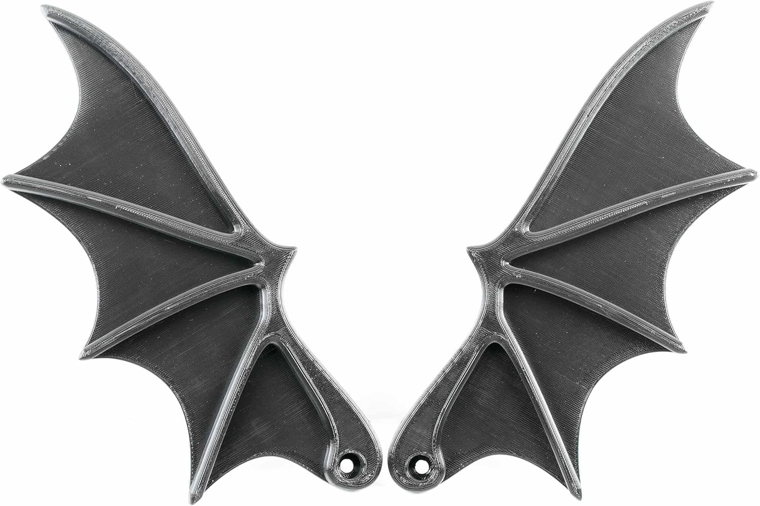 Bat Wings License Plate Accessory - Universal Fit Accessory for Goth & Halloween Enthusiasts | Fits Most Cars | Made in USA | High/Front Mount Wings