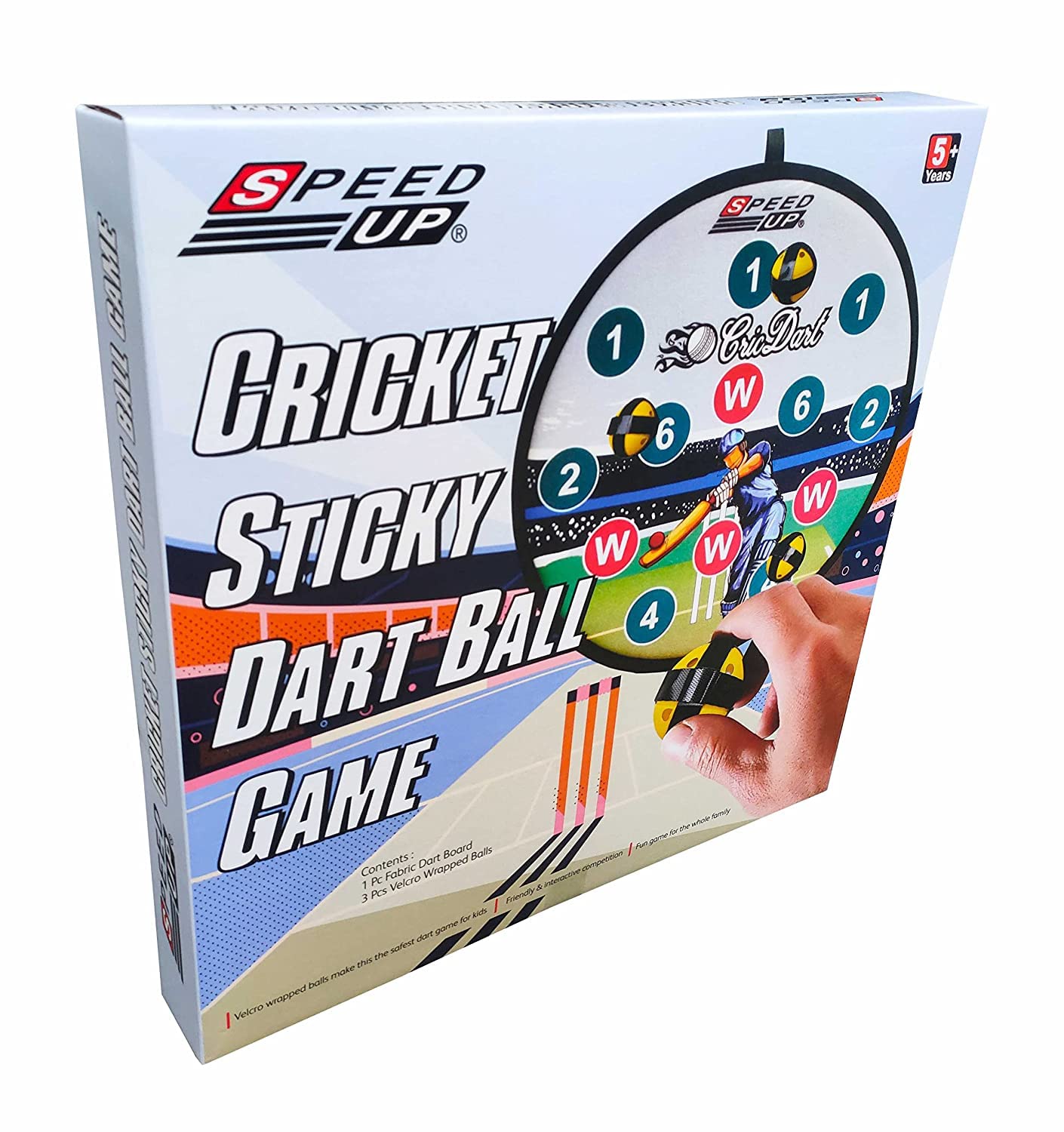 Buy Speed up Cricket Sticky Dart Ball Game for Kids Excellent Indoor