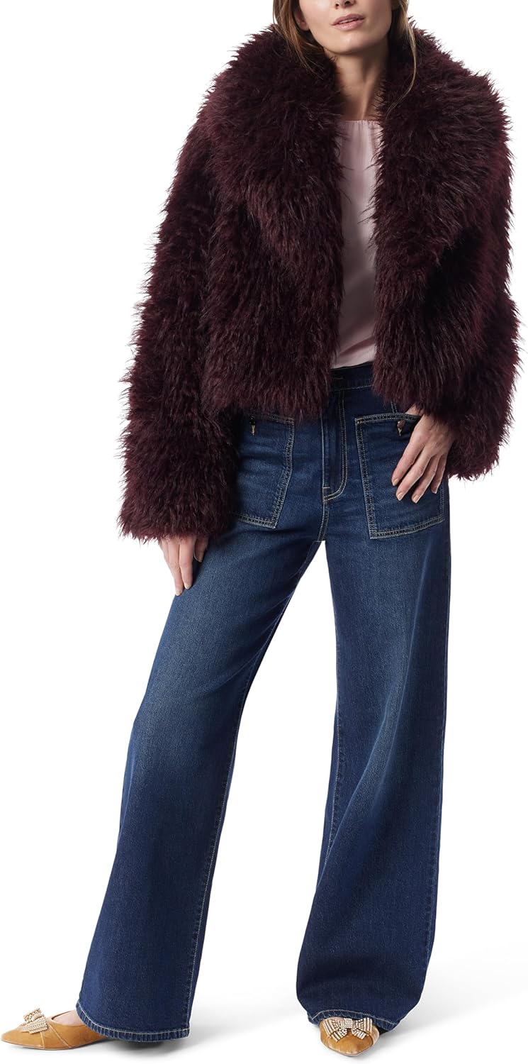 DEE OCLEPPO Womens Solstice High Rise Patch Pocket Wide Leg Jean Standard - Image 2