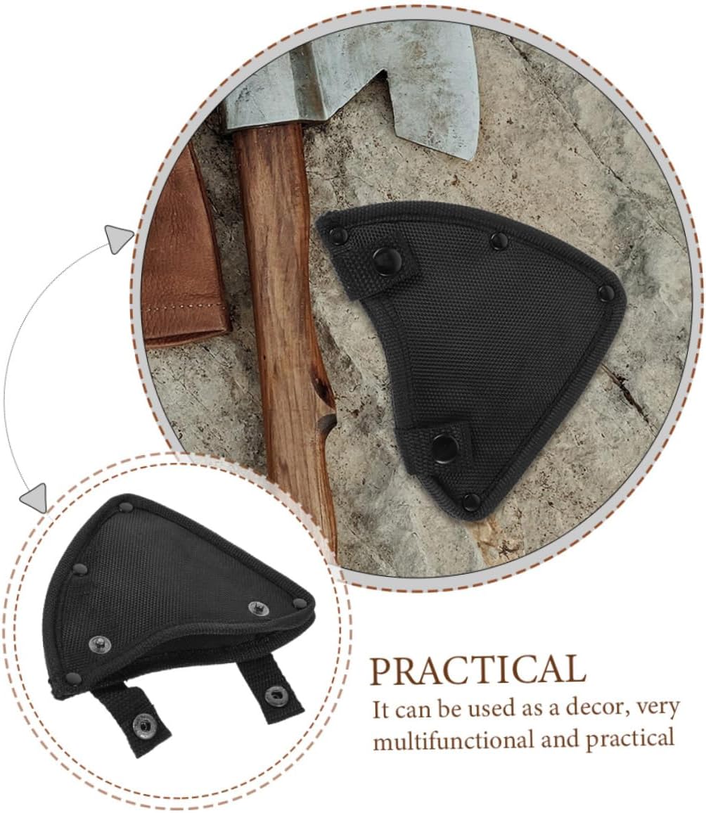 2pcs Portable Axe Case with Durable Nylon Cover Protective Hatchet Sleeve for Outdoor Hiking and Camping Scratch-Resistant and Easy to Install