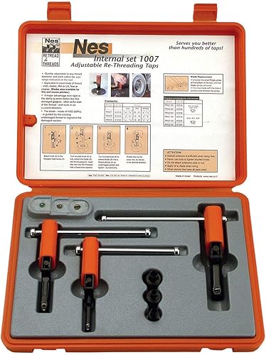 Nes Kit de reparación de rosca interna, 78 a 2-58", 4 piezas, NES1036