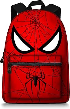 School Backpack,Lightweight Spider Elementary Schoolbag for Kids