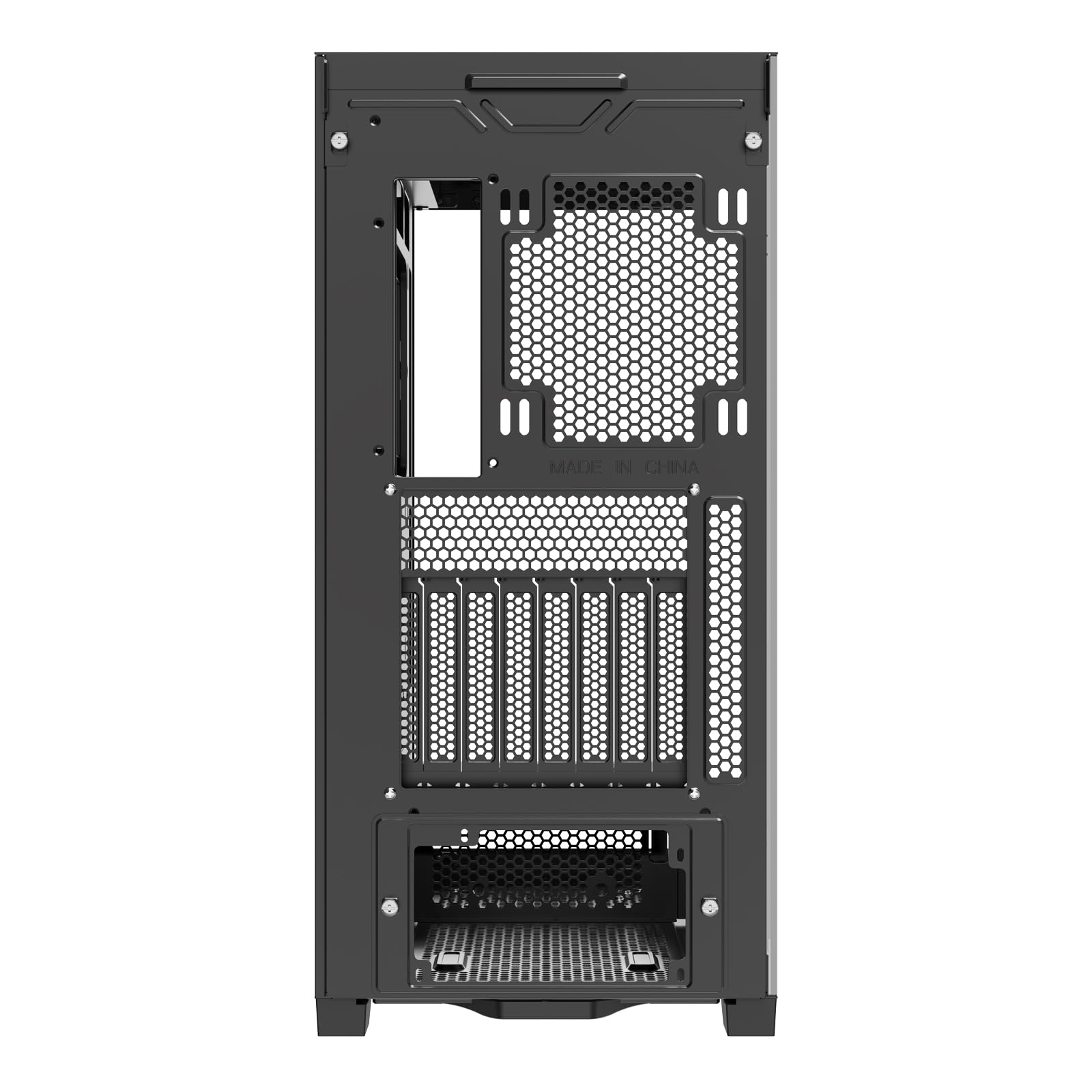 Xilence X818.ARGB XILENT Gleam obudowa komputera gamingowego, 4 x wentylator ARGB 140 mm, ATX Midi Tower Case, szkło akwariowe, z uchwytem na kartę graficzną, płytka sterująca PWM/ARGB, dla dobrego