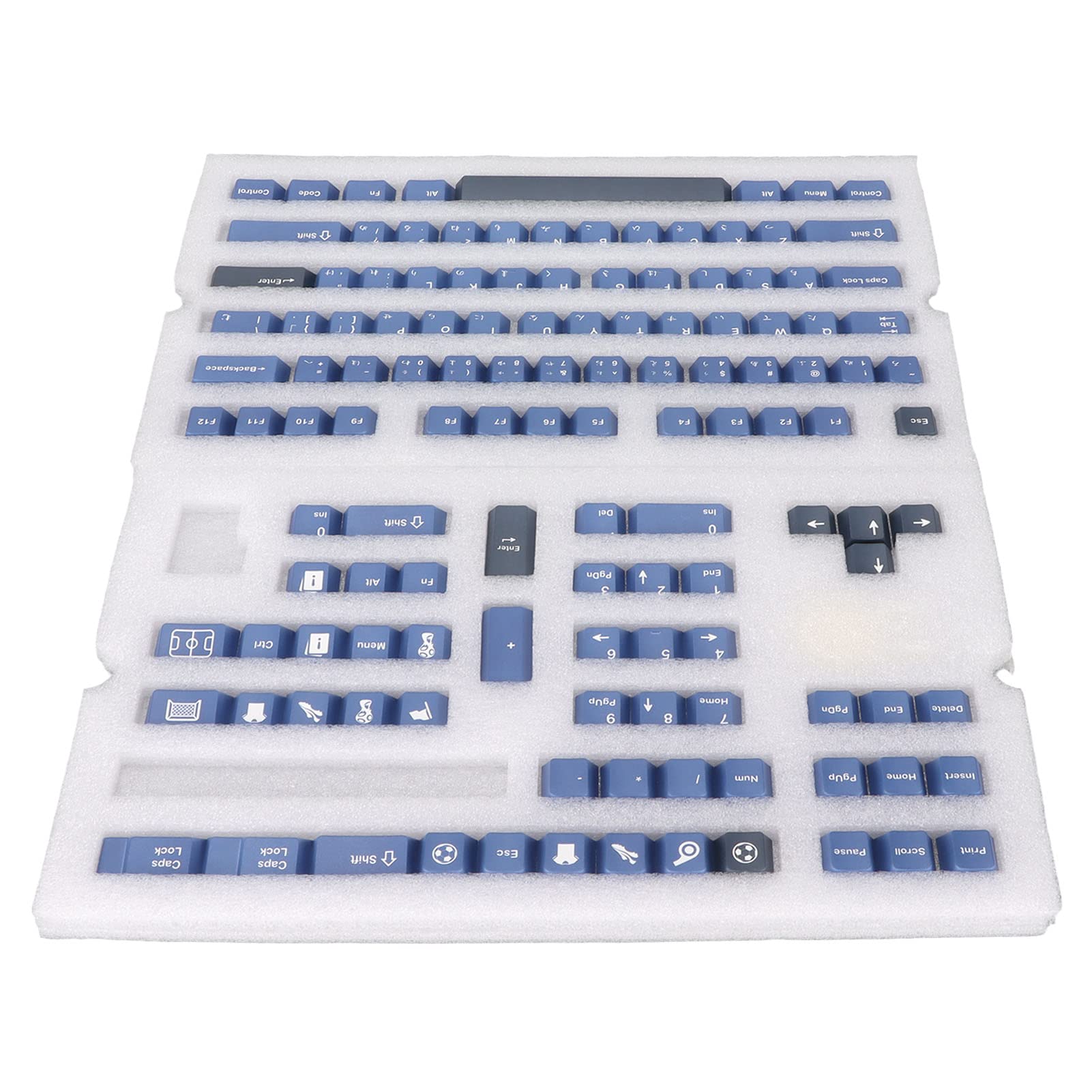 Ejoyous Japanese PBT Keycaps 128 Tasti, Cherry Height (Inoltrare)