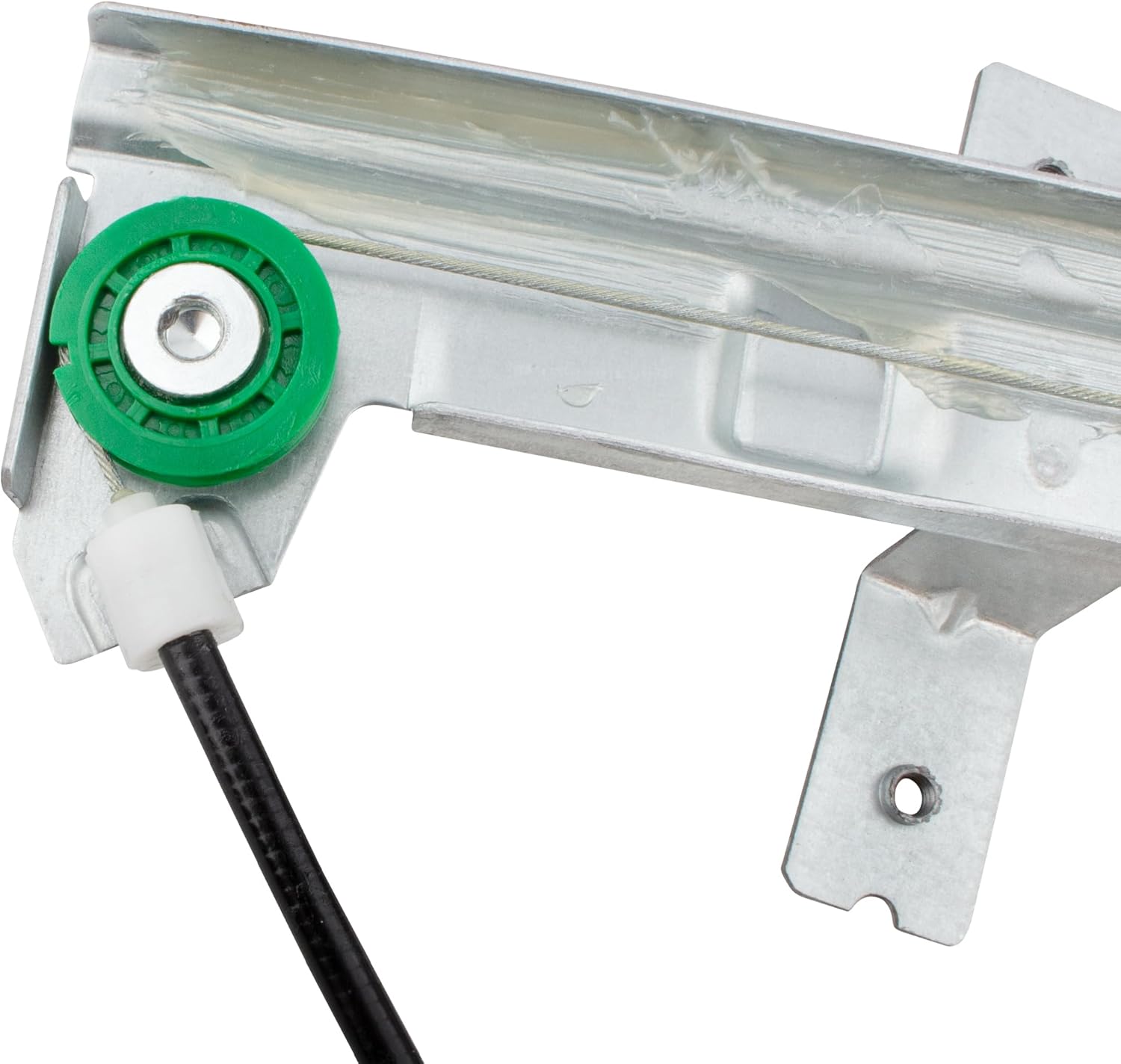 BOXI 741-598 Rear Driver Side Power Window Regulator with Motor Fit for Dodge Dakota 2000-04 Durango 1998-03 / Silvery 55256495AF 5073325AC 55256495AJ