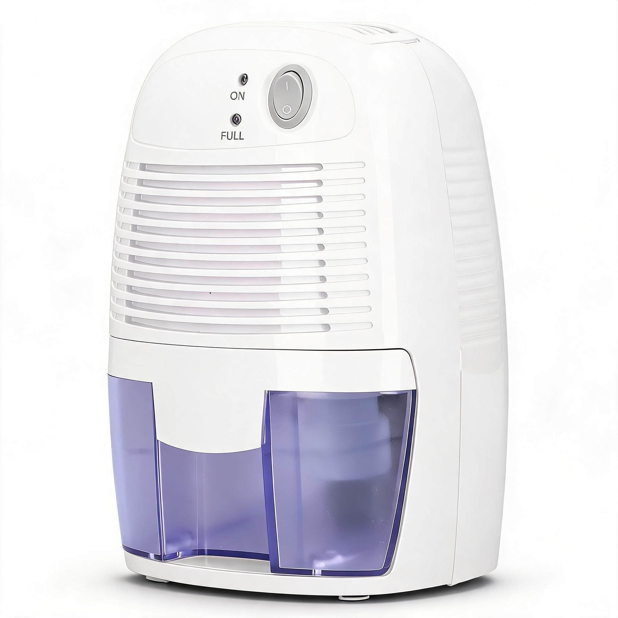 Dpofirs Mini Deshumidificador Doméstico, Máquina Secadora de Aire USB que Elimina la Humedad, Compacto, Portátil, Control de una Tecla con Apagado Automático para el Dormitorio y el Hogar