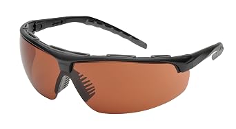 Delta Plus SG-56BB Denali Safety Glasses, One Size, Copper Orange