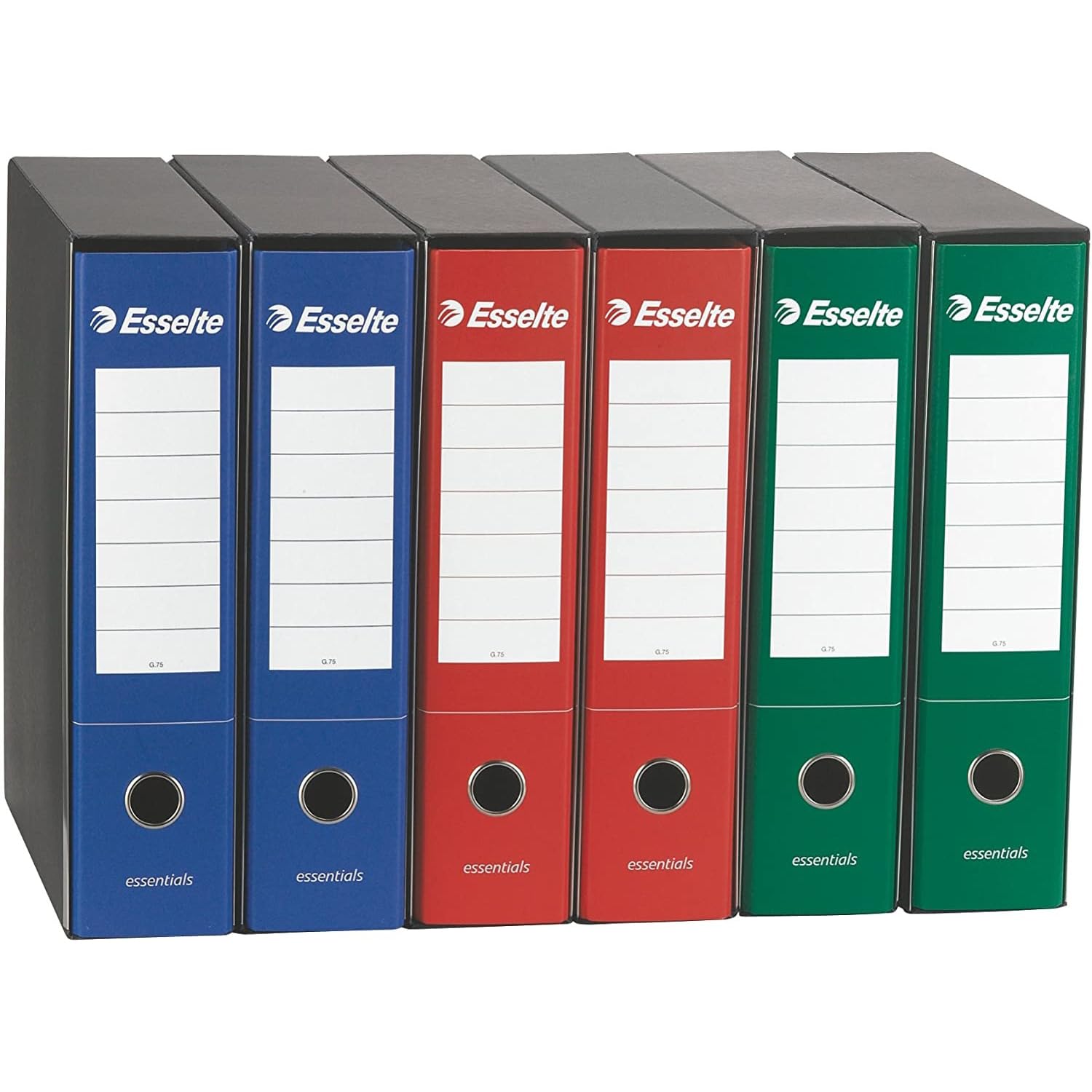 Esselte – Carpeta con mecanismo de palanca y funda, color turquesa Formato Protocollo