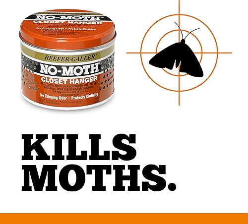 Miniatura 3 de Reefer Galler - Percha para armario sin polillas, mata polillas de ropa, escarabajos de alfombra, huevos y larvas