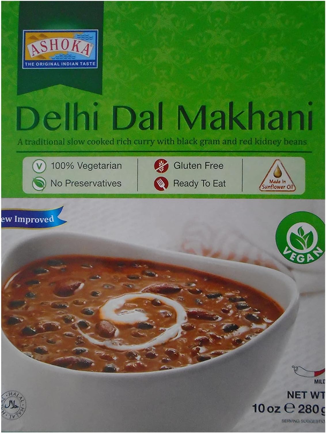 Ready Meals Delhi Dal Makhani 280g (Pack of 10)