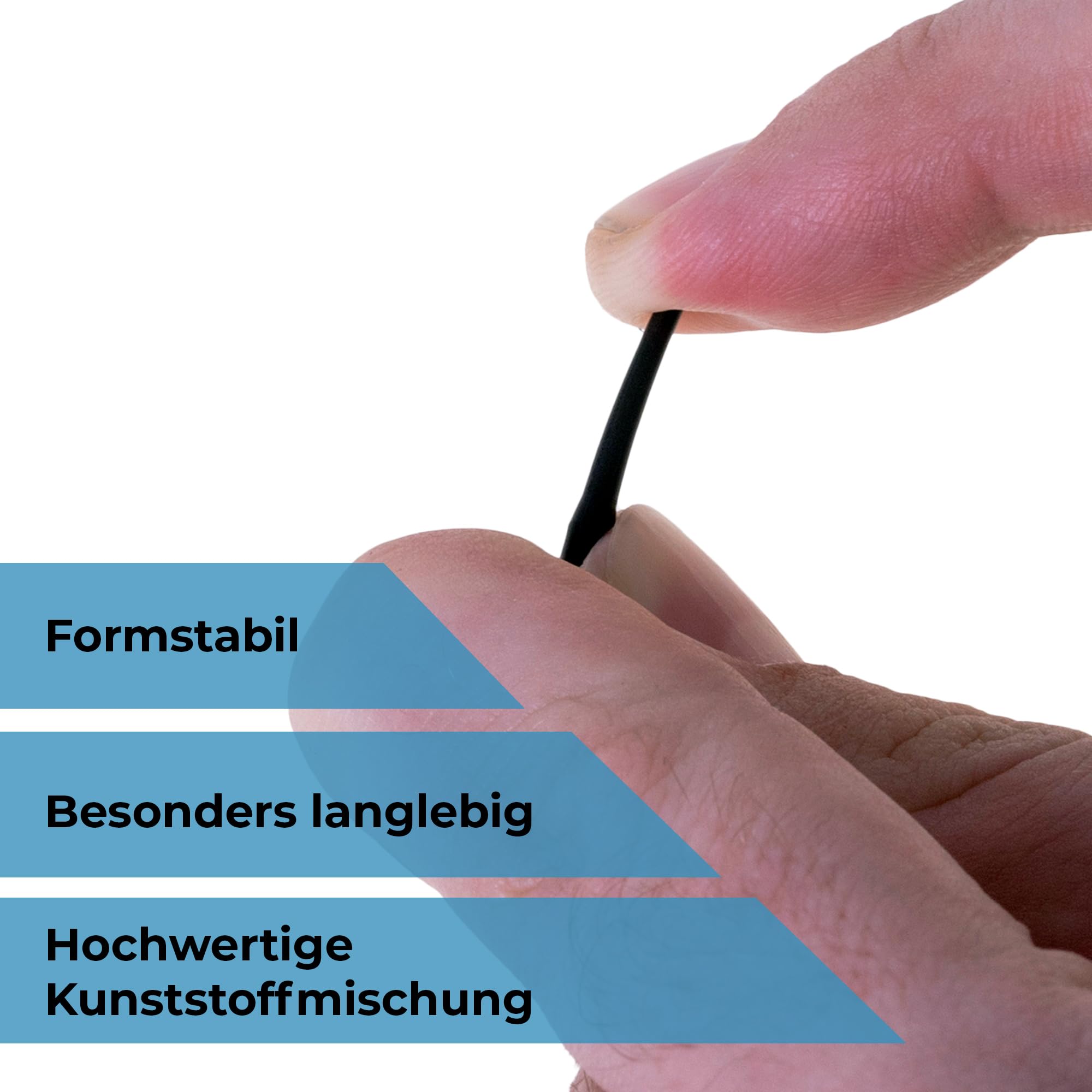 Karella Punte morbide Premium 1/4 BSF Filettatura Grande 1000 Pezzi Nero